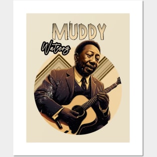 Muddy - Blues Icon Posters and Art